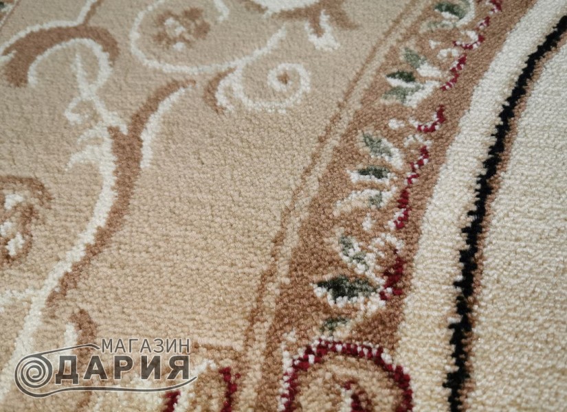 Тъкан персийски килим Blue stones 5261_beige